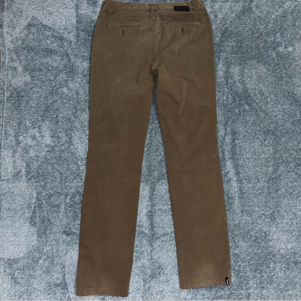 Altamont A/969 Straight Slim Skateboarding Pants in Olive Men’s Size 34 x 32 - Picture 2 of 6